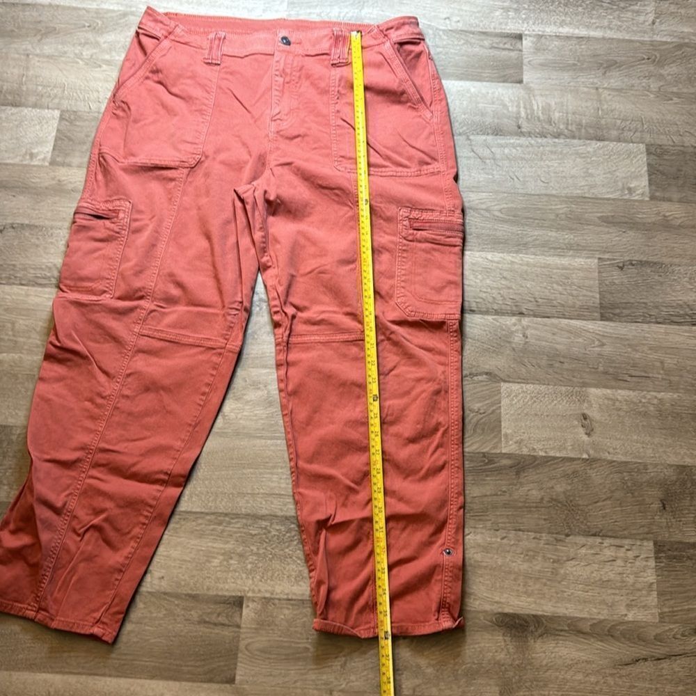 Chico’s Orange Pants. Size 3R or 18. Stretchy! These pants are so comfortable! - Picture 8 of 11